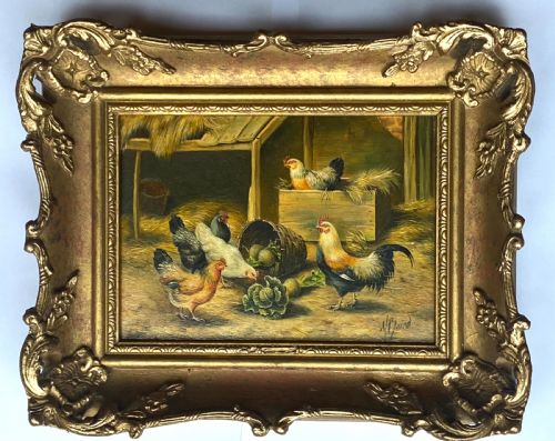 Oil on Panel by Victor Baird (1857-1924)