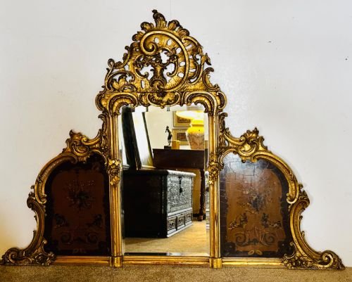 Italian Over Mantel Mirror