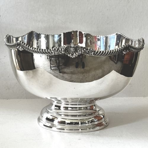 Large Silver plated Punch Bowl