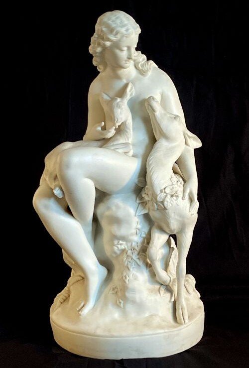 Parian Ware Figural Group by Charles Bell Birch