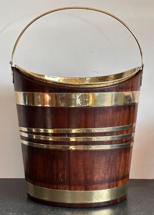 Georgian Irish Peat Bucket