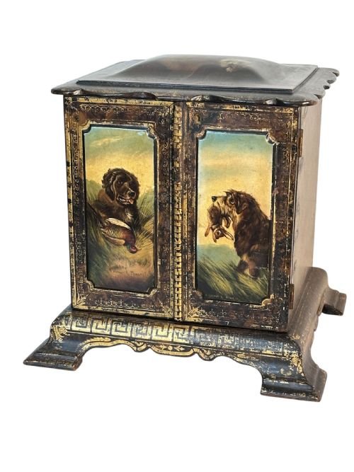 Papier Maché Jewellery Cabinet