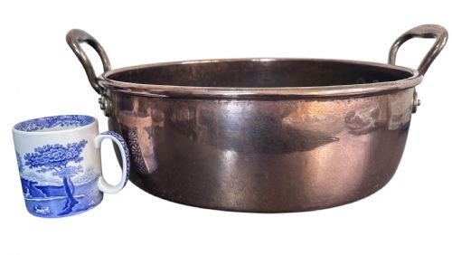 Copper Preserving Pan, ca 1880