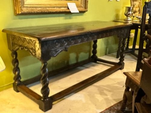 18th Century Oak Hall Table/ Refectory Table